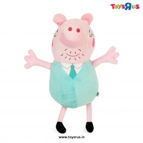 Peppa Pig Daddy Big Plush Soft Toy 46cm Replica of Actual Character