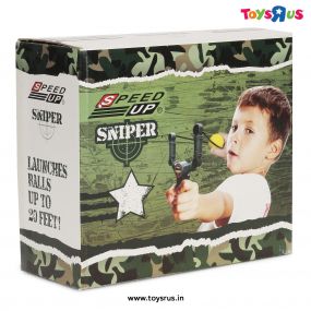 Speed Up Aim And Shoot Sniper With Launcher And 3 Soft Balls
