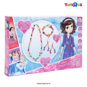 Disney Princess Neon Beads Jewellery Set For Kids 5+