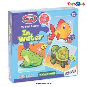 Skoodle My First Puzzle Set of 3 In Water for Kids 3+ Years