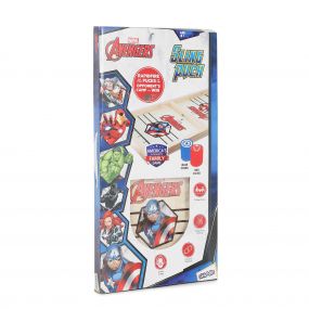 Marvel Avengers Sling Puck Super-Fast Portable Table Board Game