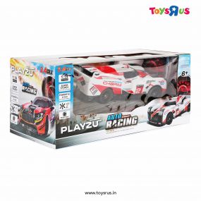 Playzu Auto Racing 1:14 Scale Remote Control Car for Kids 6+ Years (Red)