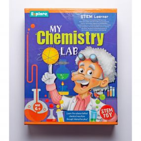 My Chemistry Lab Science Kit, Multicolor for Ages 6 and Above