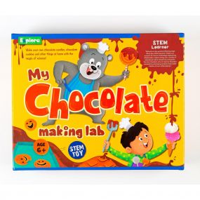 Explore DIY STEM my chocolate making lab toy for 8 year old kids and above