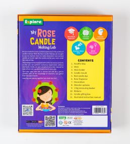 My Rose Candle Making Lab (Learning & Educational DIY Activity STEM Toy Kit)