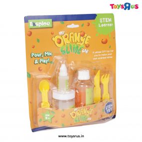 My Orange Slime Lab Activity Kit, Multicolor for Ages 8 and Above
