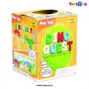 Imagimake Mapology Dino Quest | 3D Puzzle Dinosaur Toys