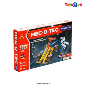 Ratnas Mec-O-Tec Pull Back Metal Cars Construction Set STEM Toy For 8+ Years