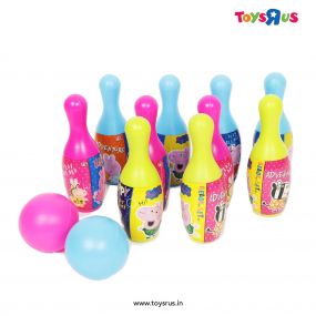 IToys Peppa pig Bowling Set For Kids (Multicolour)