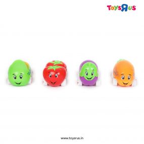 Toyspree Friction Powered Multicolour Vegetables (Set of 4)