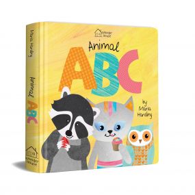Wonder House Books Animal ABC: Playful Animals Teach A To Z (Padded Board Book)