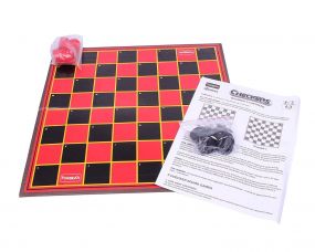 Funskool Games Checkers Board Game With 5 Checker Boards, for Kids 7Y+