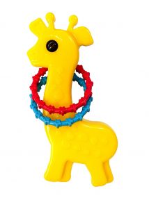 Giggles Baby Giraffe Baby Rattle for 6 Months+ Infants