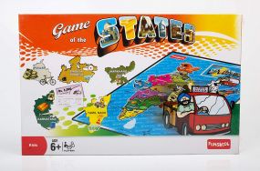 Funskool Game of The States Board Game for Kids 6 Years+