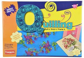 Funskool Handycrafts Quilling Art Kit for Jewellery And Decorations(Age 7Y+)