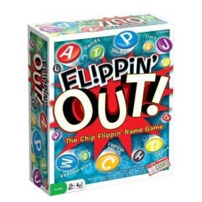 Funskool Games Flippin Out The Chip Flipping Name Game for Kids 8Y+, 2+ Players