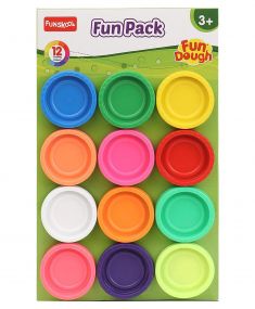 Fun Dough 12 Color Fun Pack, For Kids 3 Years and Above