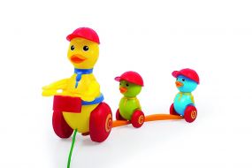 Giggles Duck Parade Pull Along Toy for Boys & Girls 12 Months & Above