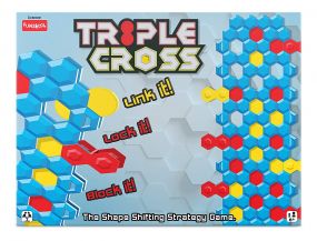 Funskool Triple cross, the shapeshifting strategy game, get 3 disc in a row,2 players