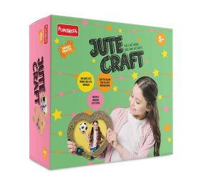 Funskool Handycrafts Jute Craft (for kids aged 5 years and above)