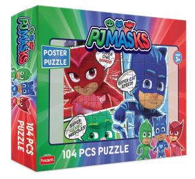 Funskool PJ Mask Poster Puzzle 104 Pieces Age 4+ Years