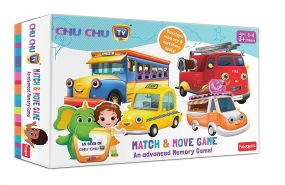 Funskool Games Chu Chu Tv-Memory Match And Move Board games Board games