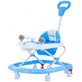 Baybee Nemo Activity Walker with Push Handle Adjustable Height and Musical Toy Bar
