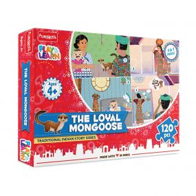 Funskool Play & Learn Puzzles featuring Panchatantra Tales (The Loyal Mongoose)