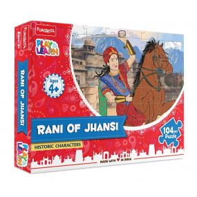 FUNSKOOL Play & Learn Rani Of Jhansi Puzzle (104 Pieces)