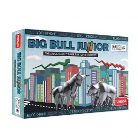 Funskool Games Ne Big Bull Junior-Stock Market & Trade Board Game for Young Traders