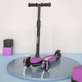 Baybee Violet Alpha 4 Level Height Adjustable Scooter 3 Years+