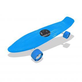 Jaspo Abstract Mini Cruiser Penny Board 22"X5.5" Inches Blue Colour for Boys And Girls