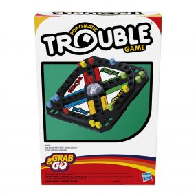 Hasbro POP-O-MATIC Trouble Grab And Go Game (Travel Size)