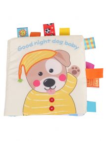 Baby Moo Learning with Puppy Multicolour Activity Cloth Book