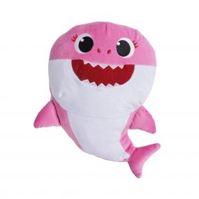 Baby Shark Plush 8 Inch Singing Mommy Shark (Pink)