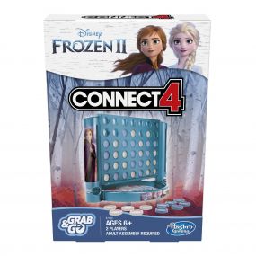 Hasbro Frozen 2 Connect 4 Grab & Go Game: Portable 2 Player Game