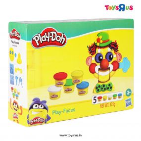 Play Faces Activity Toy for Kids 3 Years and Up with 5 Non-Toxic Colors