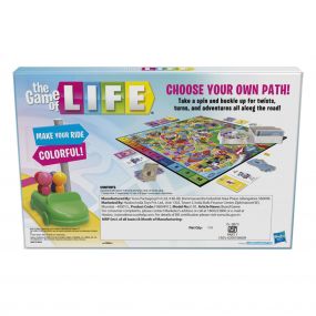 Hasbro The Game of Life Classic Family Board Game (for kids aged 9 years and above)