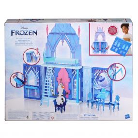 Disney's Frozen 2 Elsa's Fold and Go Ice Palace (Dolls Not Included), Castle Playset with Olaf