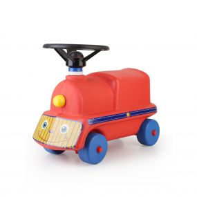 Ok Play My Ride On Red Train Engine for Kids 2-4 Years