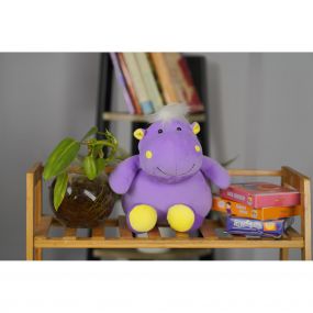 Furrendz Tammy Purple Hippo Plush Soft Toy (25.4 cm)