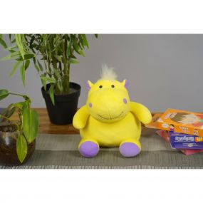 Furrendz Tammy Yellow Hippo Plush Soft Toy (25.4 cm)