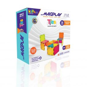 Kipa Gaming Magplay Tiles Starter Pack 16PCS (Multicoloured)