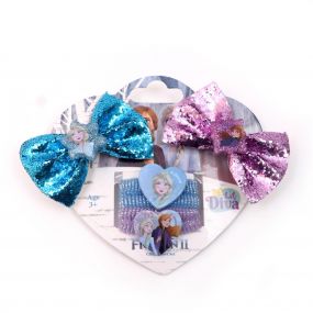 Disney Frozen 2 Glitter Bows Hair Accessory Set (for kids aged 3 years and above)