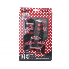 Lil Diva Minnie Mouse fancy accessories Gift Set, For Kids 3Y+