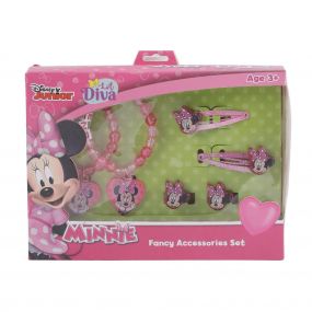 Lil Diva Minnie Mouse Fancy Accessories Set, For Kids