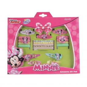 Lil Diva Disney Junior Minnie Mouse Accessories Gift Set for Girls 3 Years+