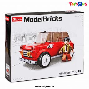 Sluban Model Bricks-Mini Car (150Pcs) Multi-Coloured Toy