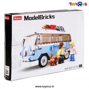 Sluban Model Bricks-T1 Car (227Pcs) Multi-Coloured Toy