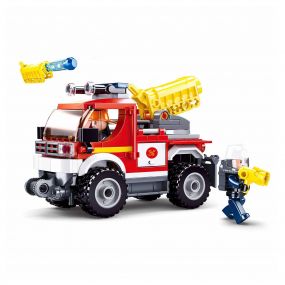 Sluban Fire-Fire Engine (192Pcs) Multi-Coloured Toy